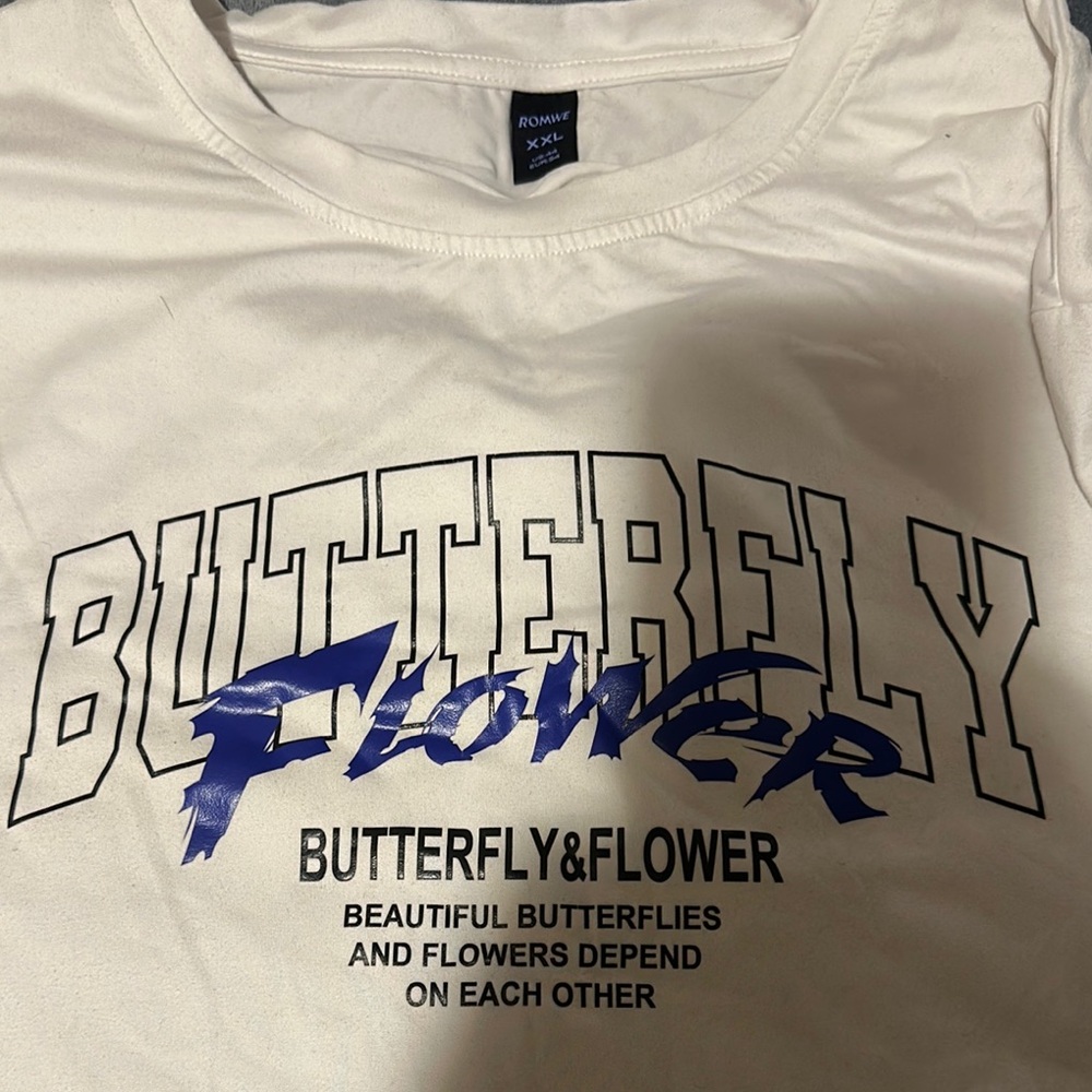 Butterfly & Flower Graphic Tee